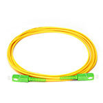 Cabo de fibra óptica monomodo Simplex SC APC 2.0mm ou 3.0mm jumper de fibra óptica FTTH cabo livre grátis